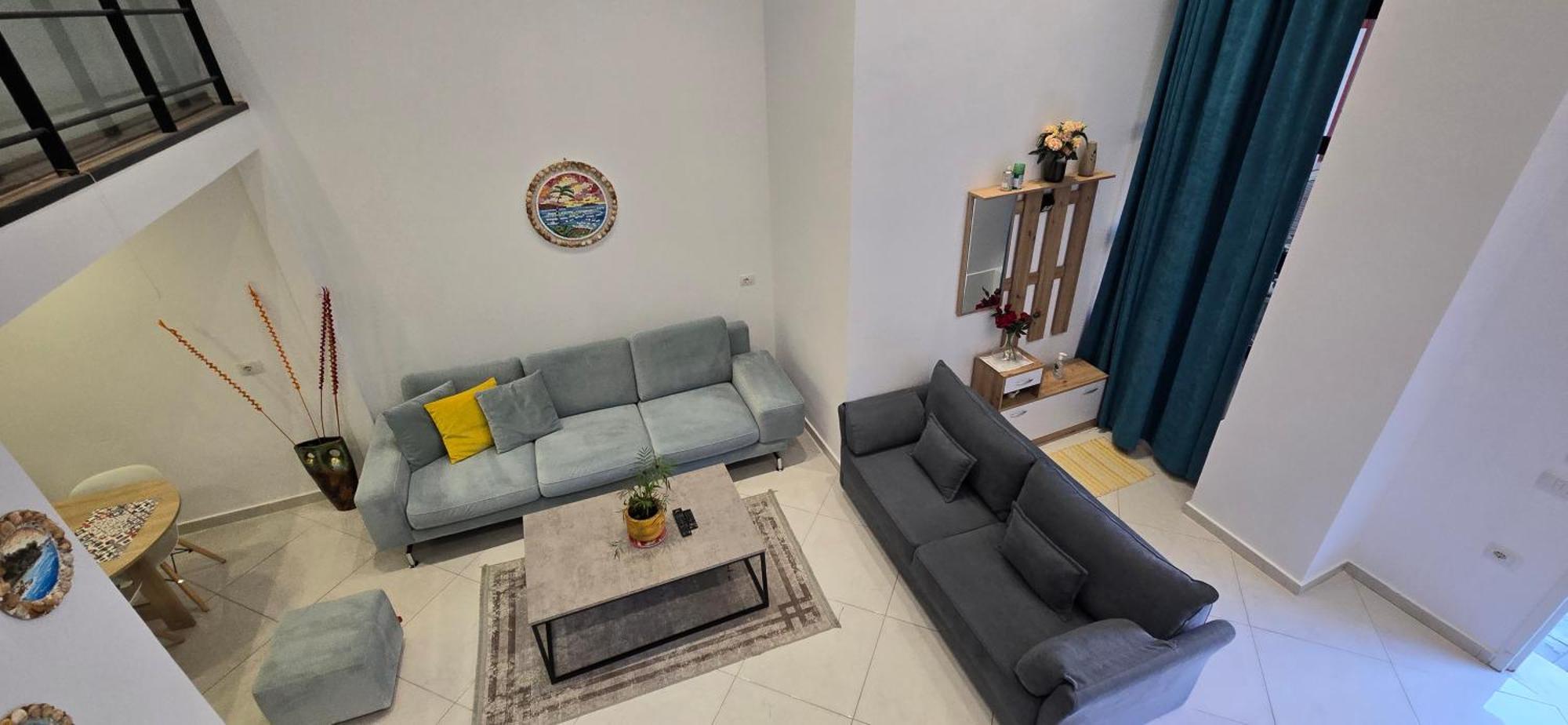 Apartament Me Qera Dublex Lungomare Vlorë Buitenkant foto